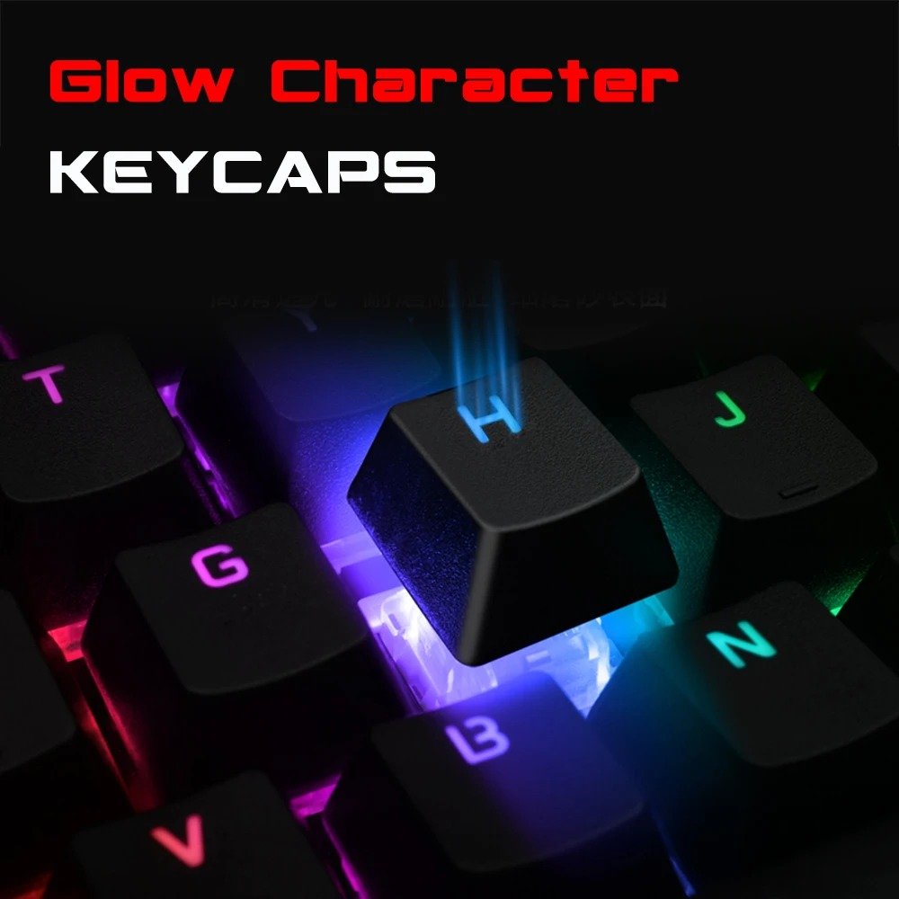 Teclado Gamer Led Mecânico Luz Abnt Com Apoio Profissional M 700 - Imagem 3